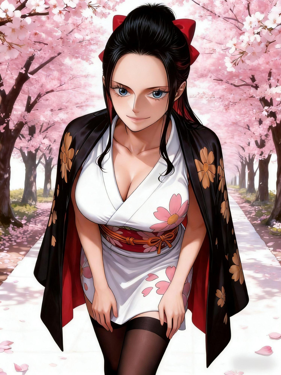 ニコ・ロビン 08-pixiv插画-作品交流服务