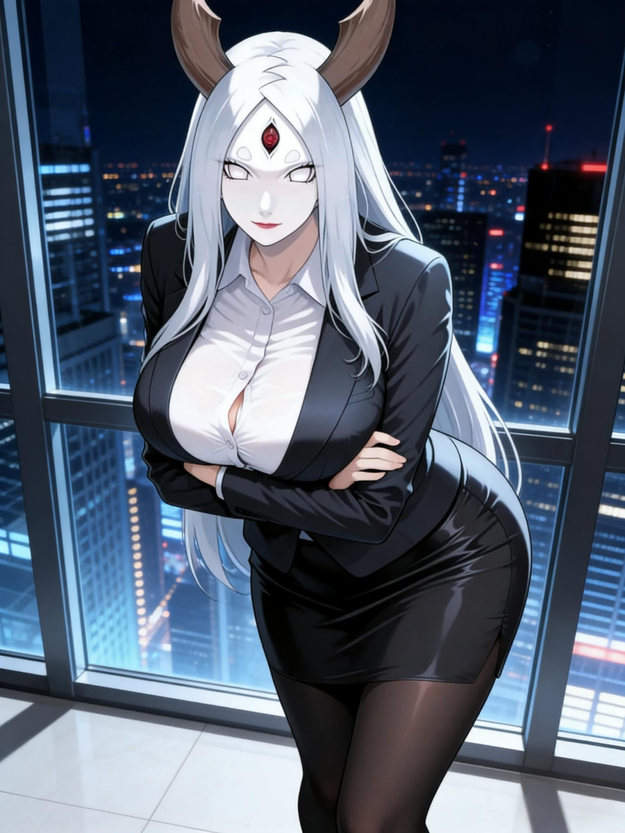 大筒木カグヤ 03-pixiv插画-作品交流服务