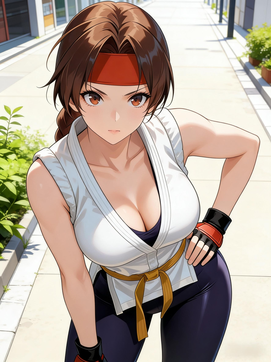 ユリ・サカザキ 02-pixiv插画-作品交流服务