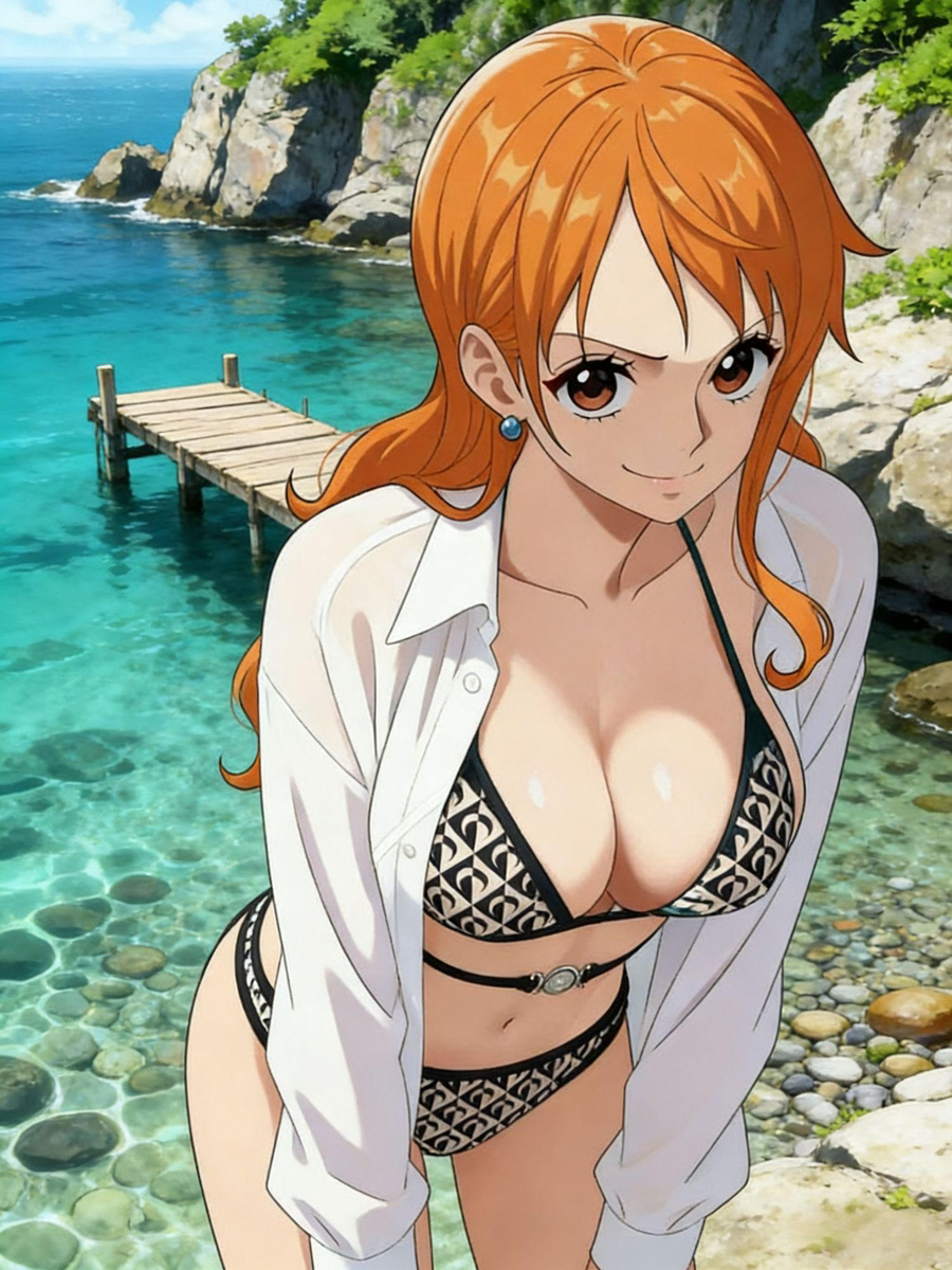 ナミ 12-pixiv插画-作品交流服务