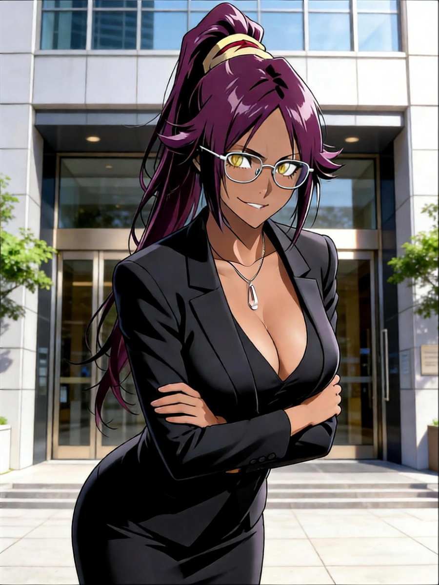 四楓院夜一 05-pixiv插画-作品交流服务