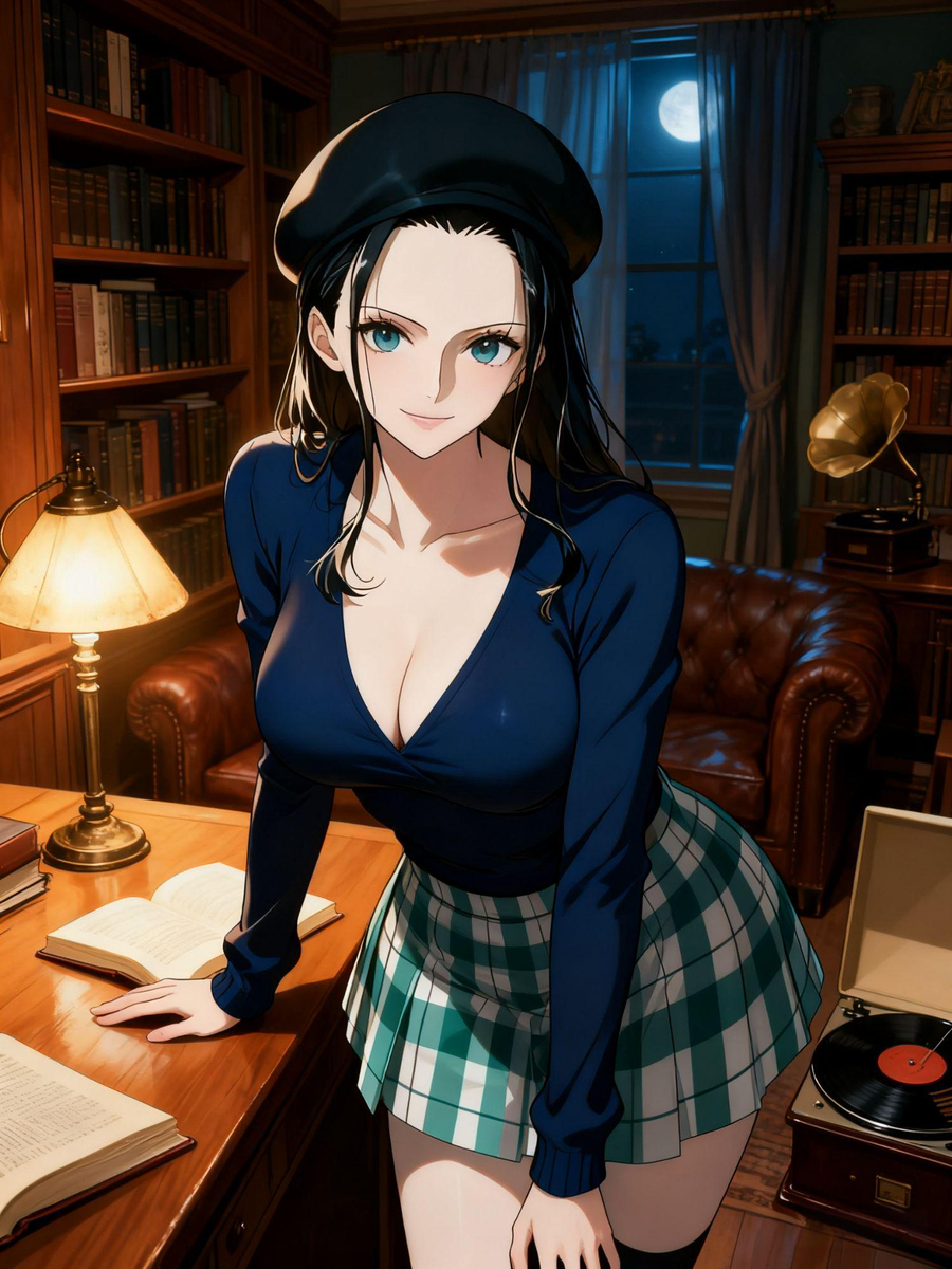 ニコ・ロビン 09-pixiv插画-作品交流服务