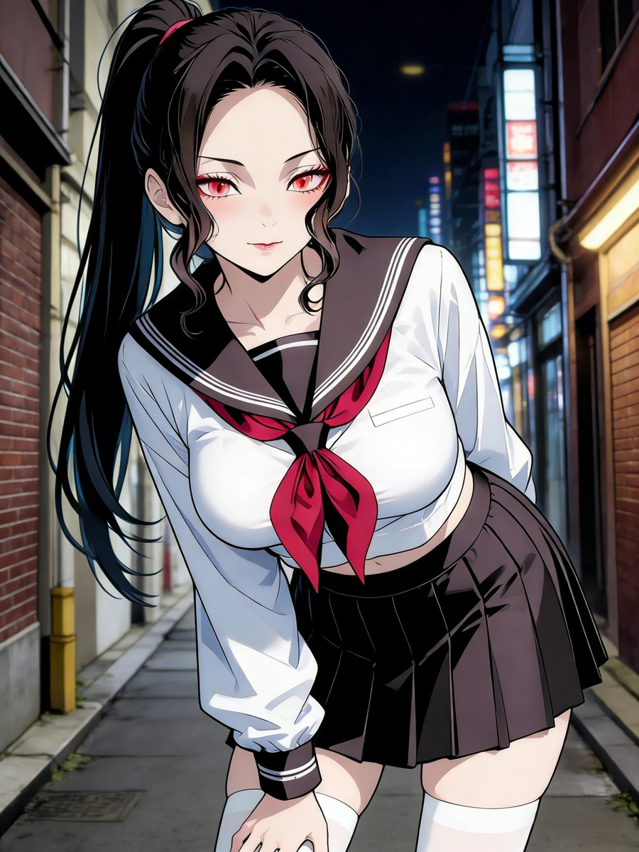 鬼舞辻無惨 女体化16-pixiv插画-作品交流服务