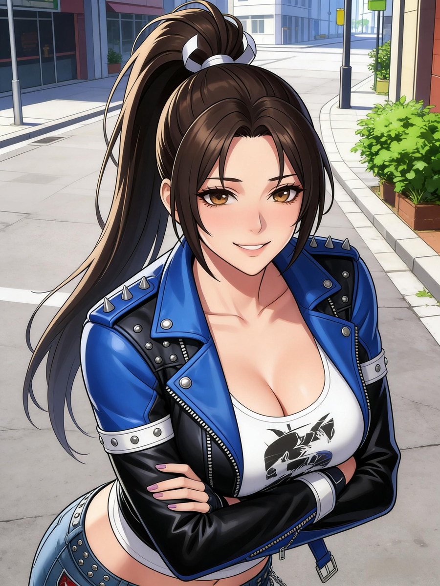 不知火舞 08-pixiv插画-作品交流服务