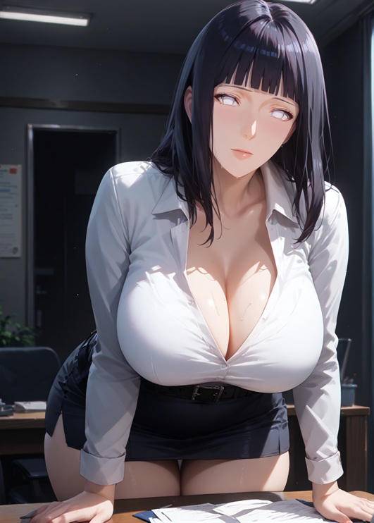 图片[5]-[MILF] HINATA in Office-pixiv插画-作品交流服务