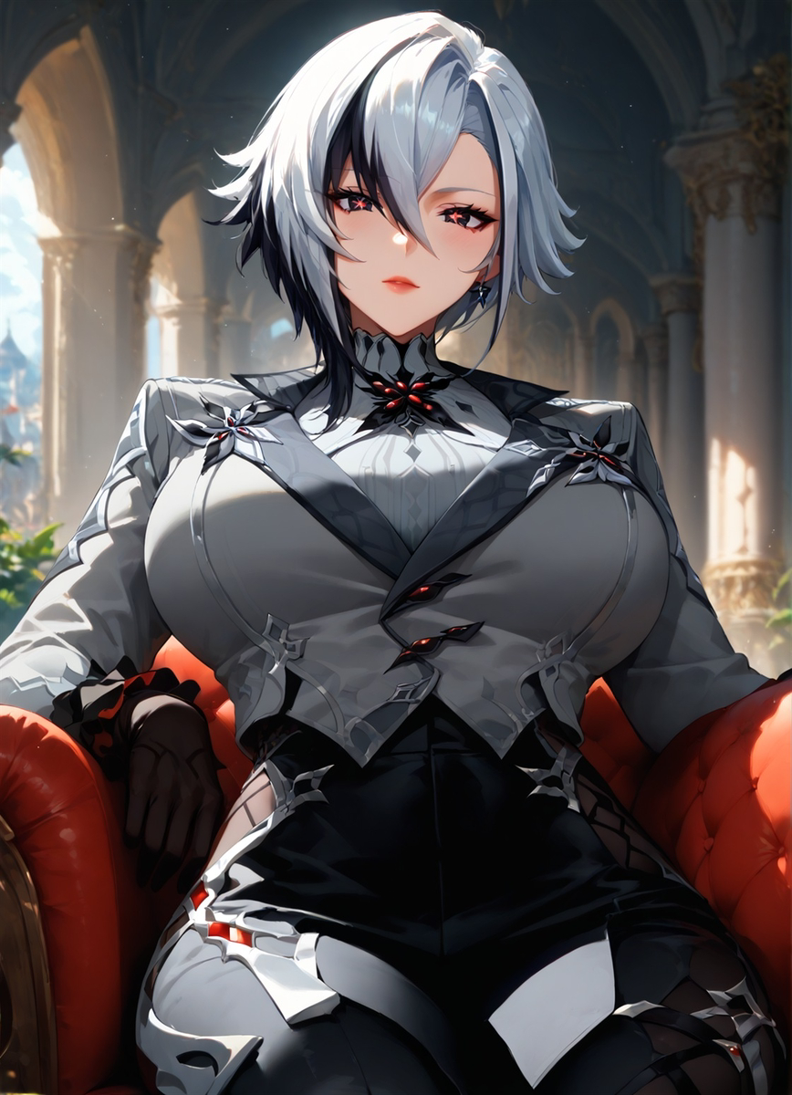 Arlecchino アルレッキーノ(原神)-pixiv插画-作品交流服务