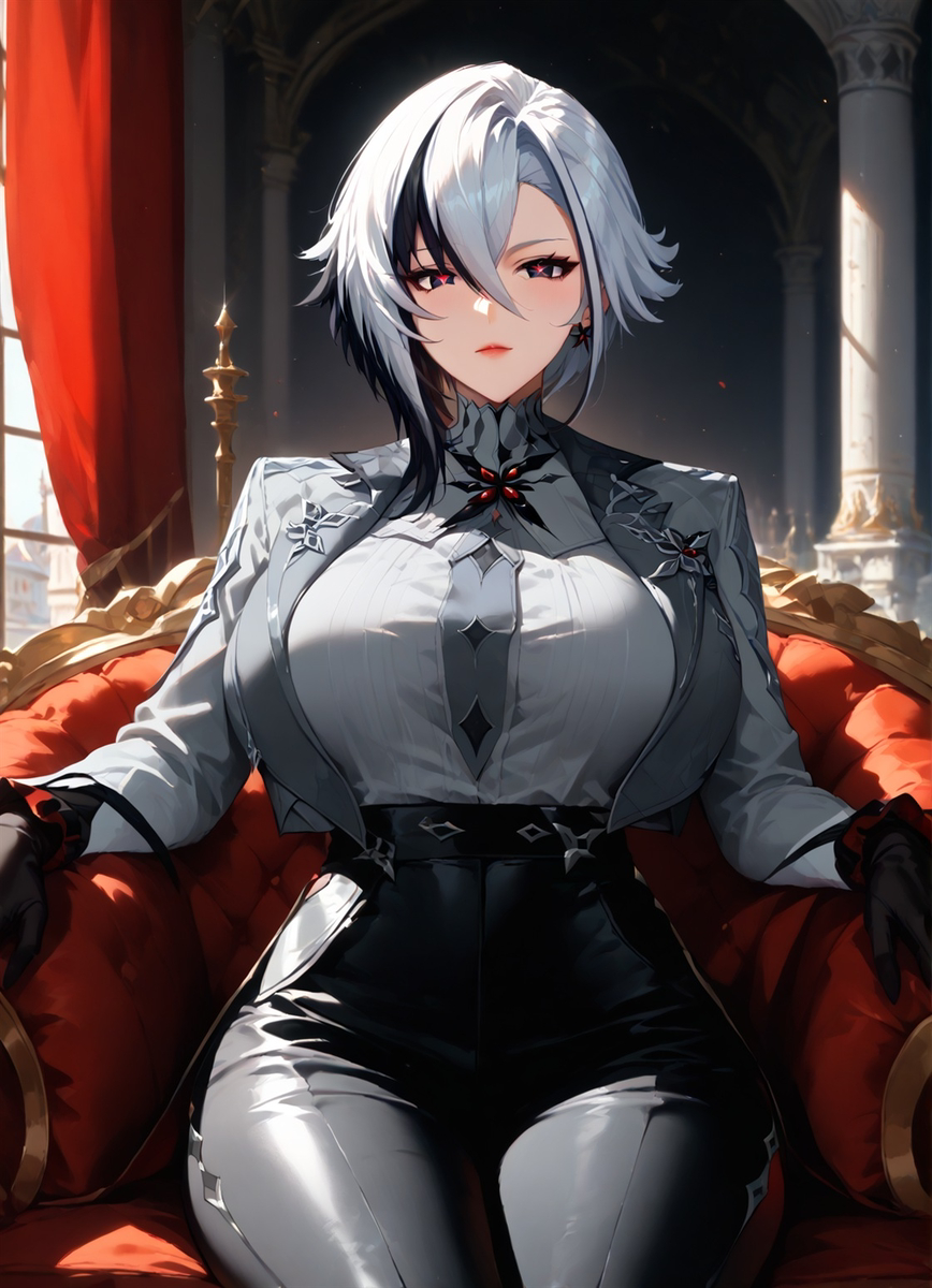 Arlecchino アルレッキーノ(原神)-pixiv插画-作品交流服务