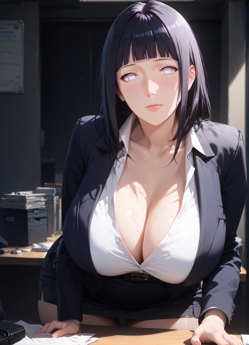 Huge Hinata's TITS in Office-pixiv插画-作品交流服务