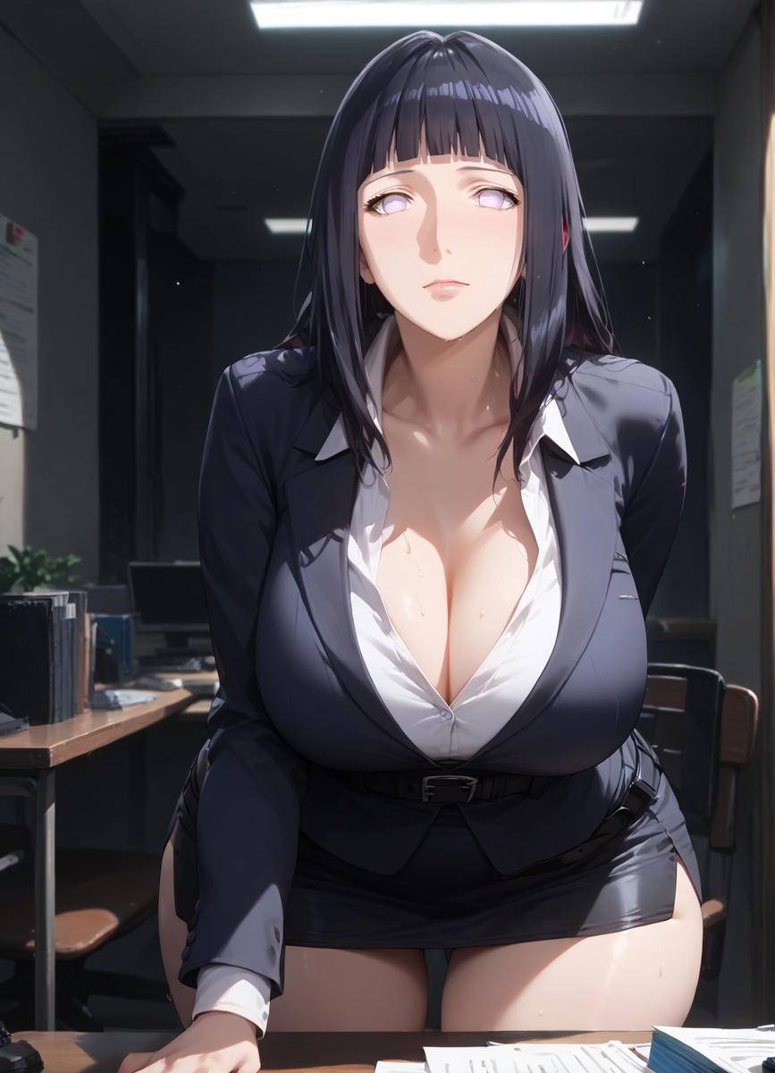 Huge Hinata's TITS in Office-pixiv插画-作品交流服务