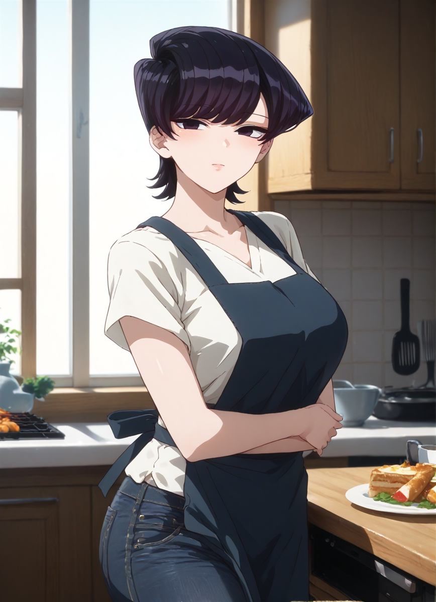 Shuuko Komi - House Wife-pixiv插画-作品交流服务