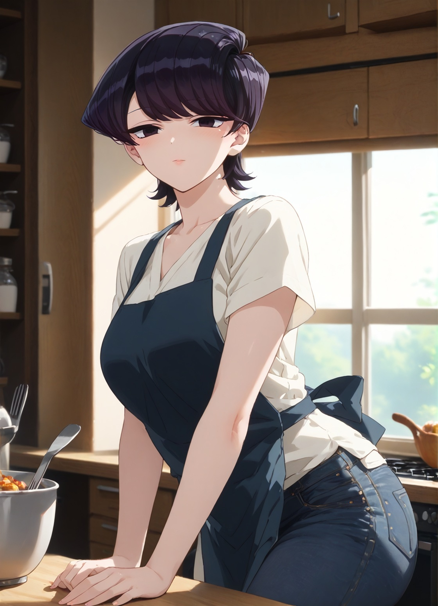 Shuuko Komi - House Wife-pixiv插画-作品交流服务