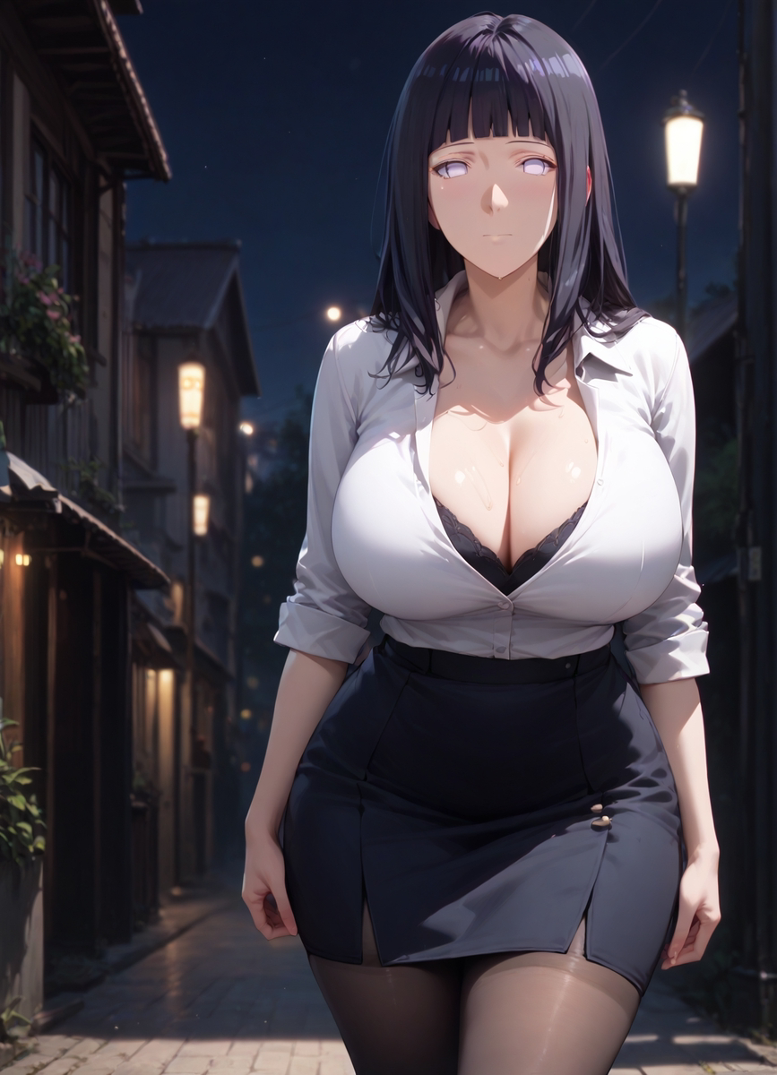 HINATA - After work going home-pixiv插画-作品交流服务