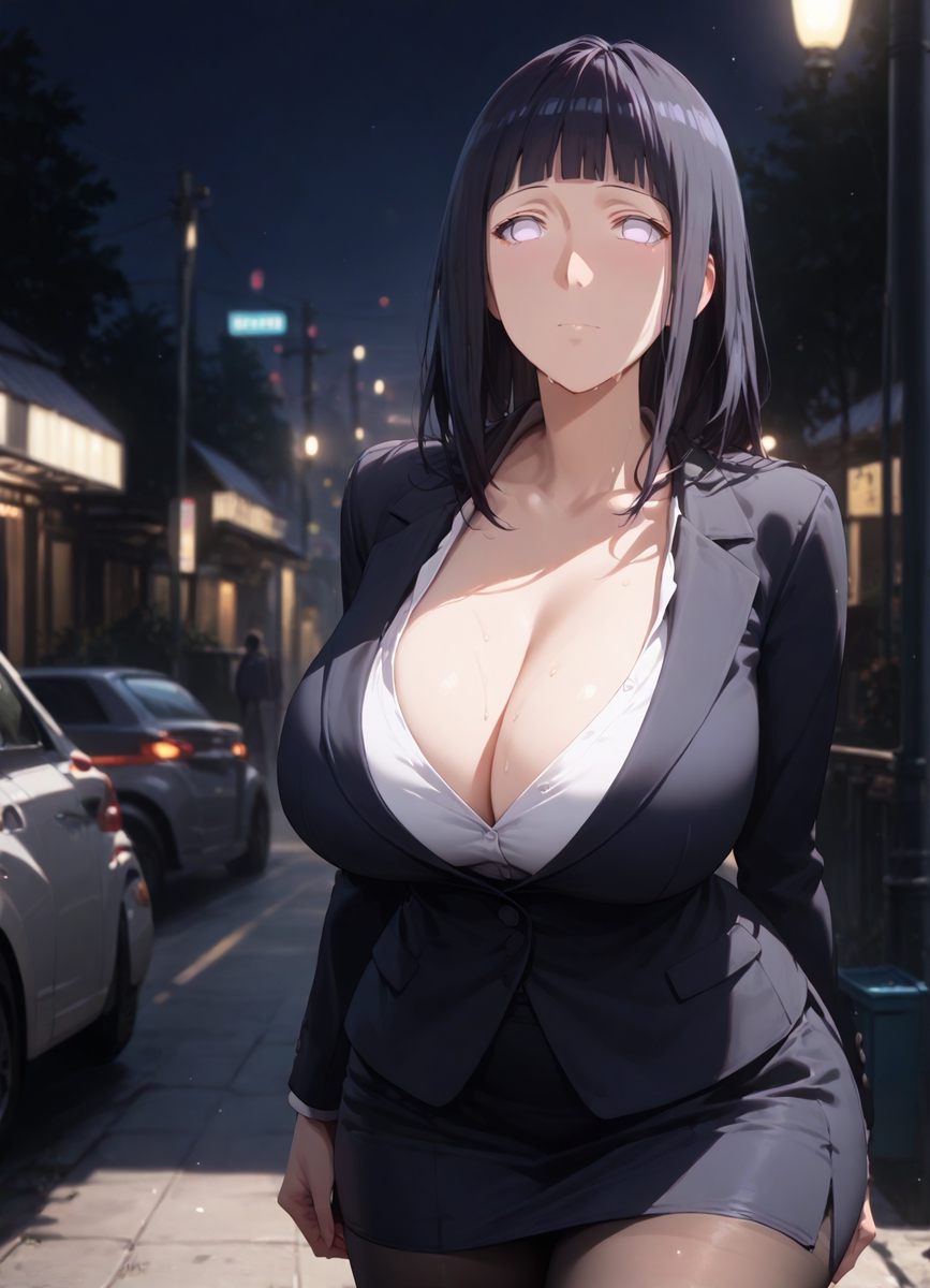 HINATA - After work going home-pixiv插画-作品交流服务