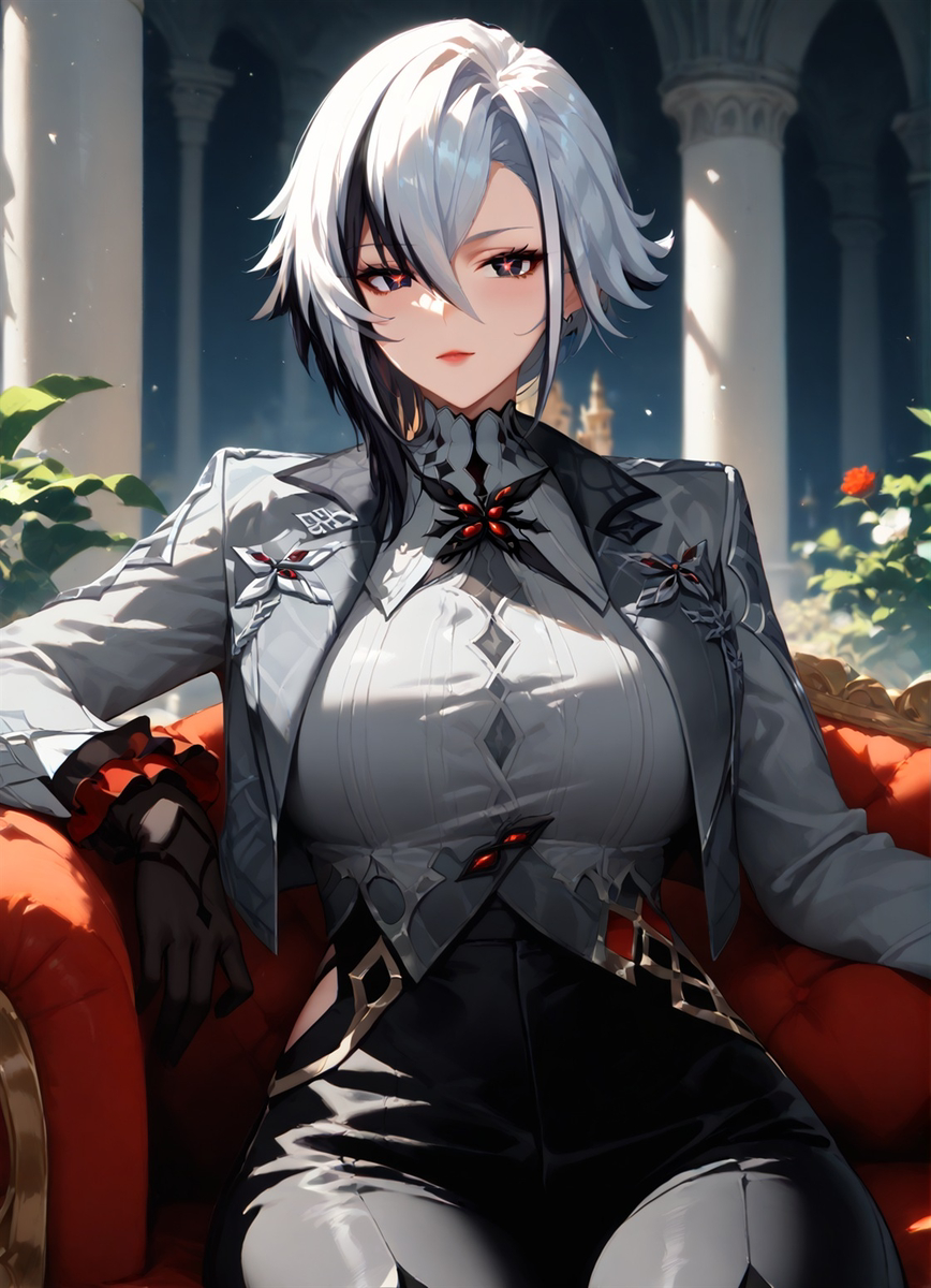 Breasts! Arlecchino アルレッキーノ(原神)-pixiv插画-作品交流服务