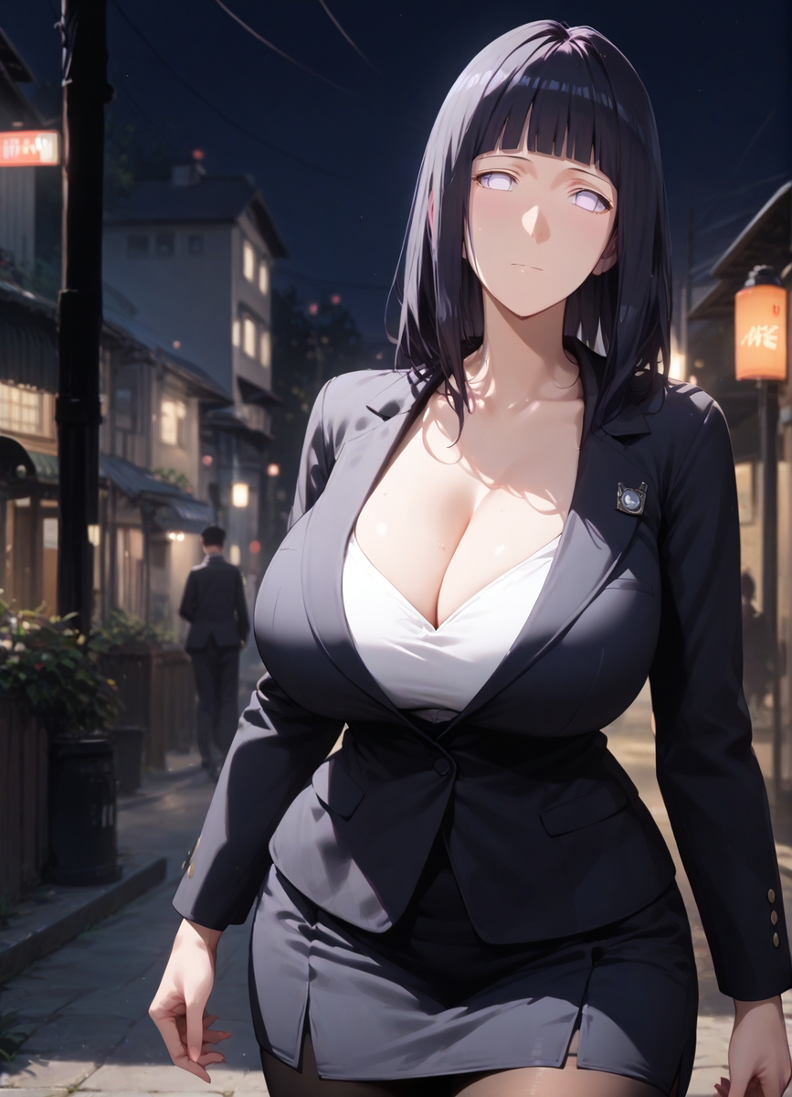 Office Lady HINATA-pixiv插画-作品交流服务