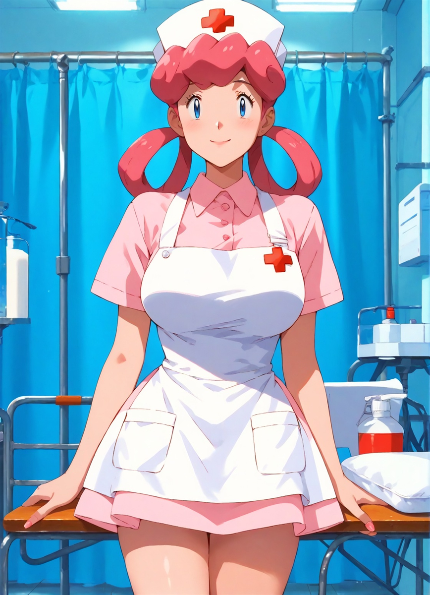 Nurse Joy - POKEMON-pixiv插画-作品交流服务