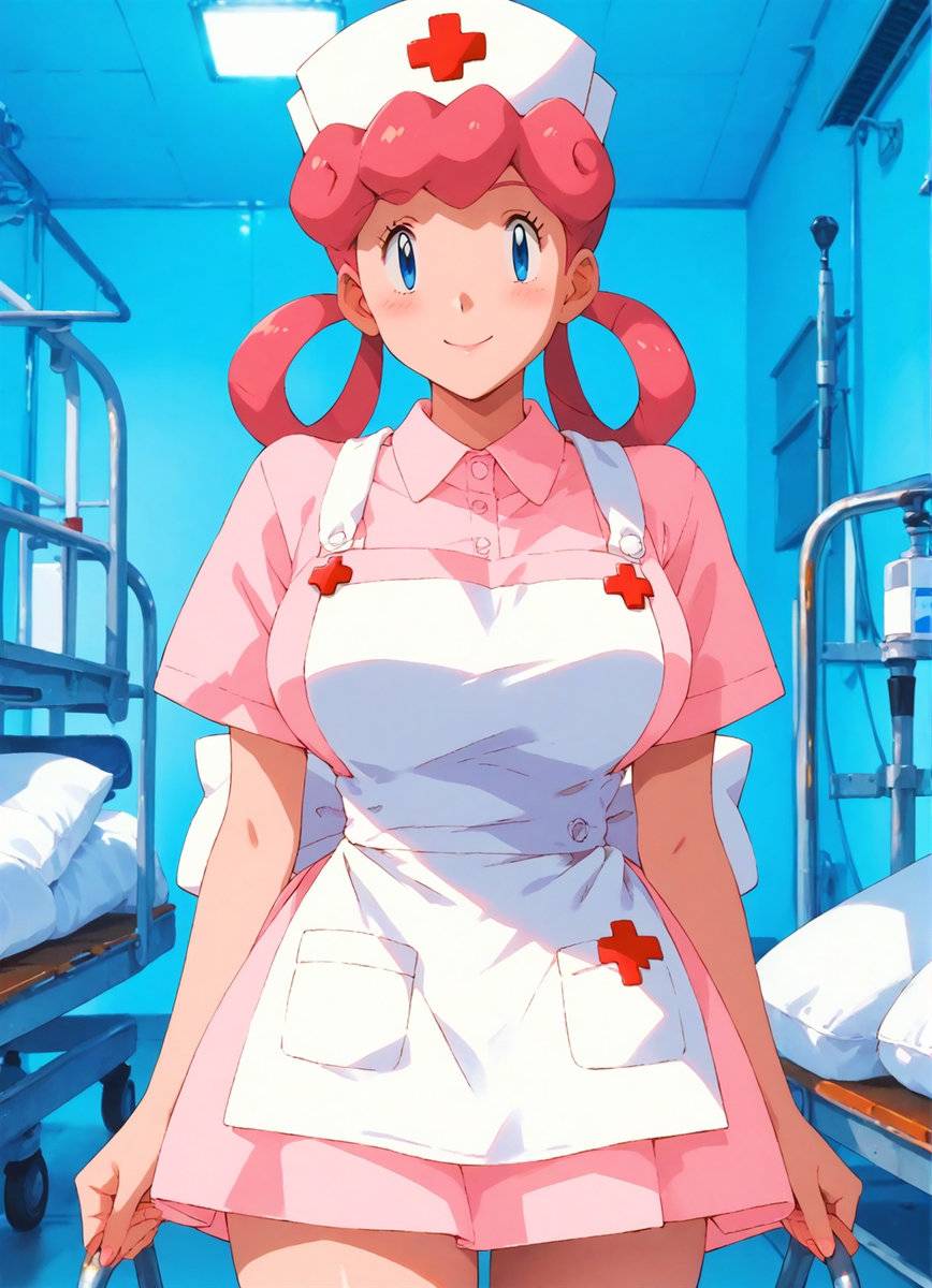 Nurse Joy - POKEMON-pixiv插画-作品交流服务