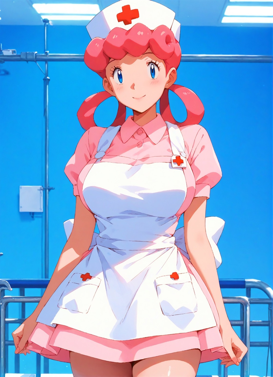 Nurse Joy - Hanging BREASTS-pixiv插画-作品交流服务