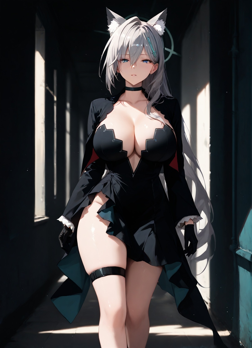 Mature Shiroko Terror - CatGirl-pixiv插画-作品交流服务