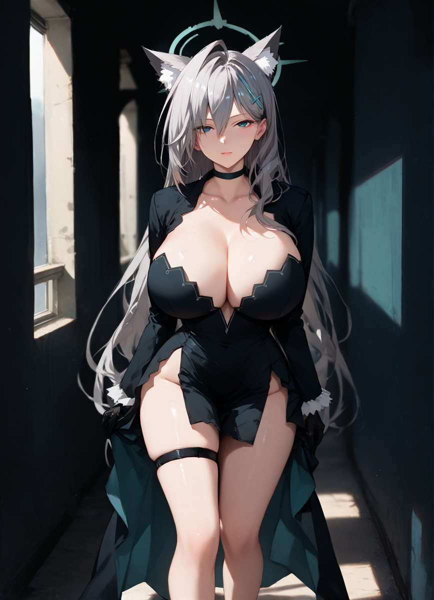 图片[5]-Mature Shiroko Terror – CatGirl-pixiv插画-作品交流服务