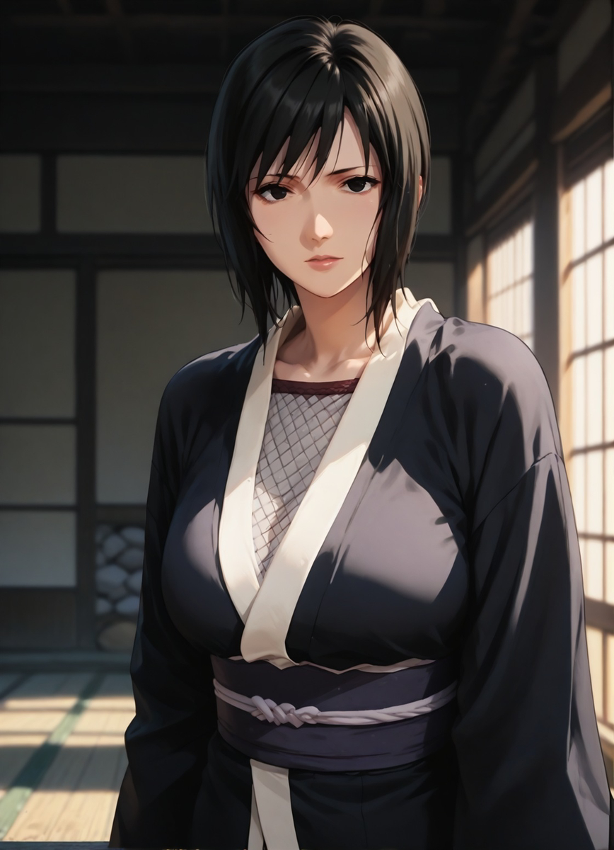 Shizune - Kimono [MILF]-pixiv插画-作品交流服务