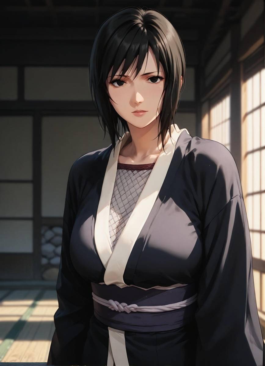 Shizune - Kimono [MILF]-pixiv插画-作品交流服务