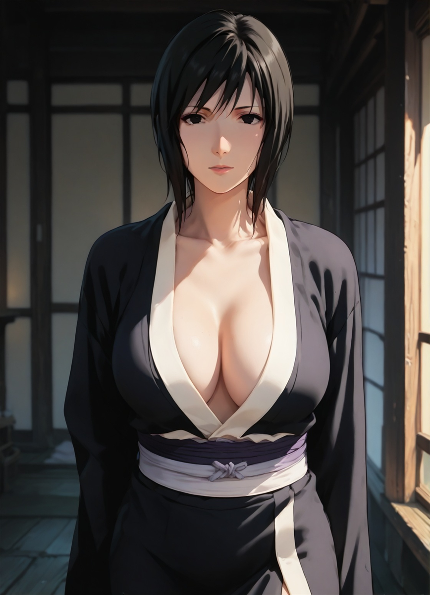 Shizune - Sexy Kimono [MILF]-pixiv插画-作品交流服务