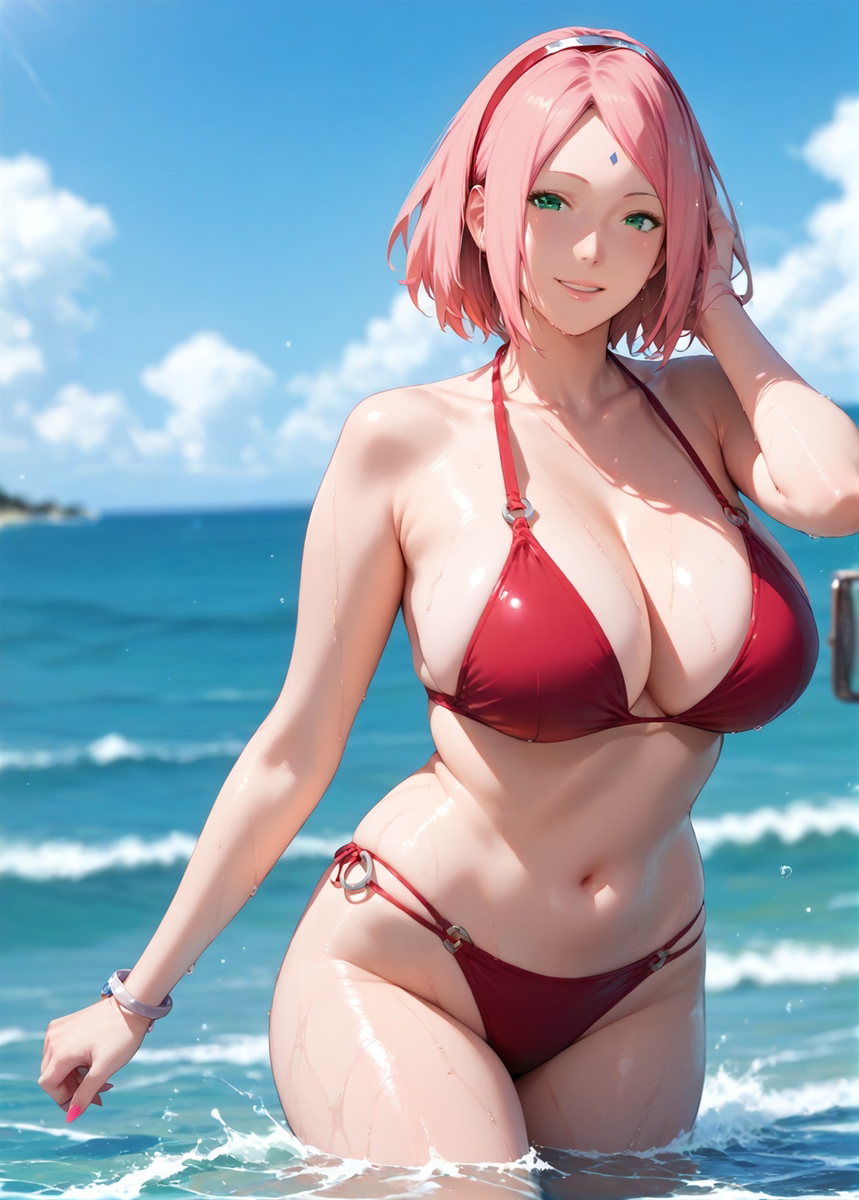 图片[7]-Sakura – Bikini, Teacher, Home-pixiv插画-作品交流服务