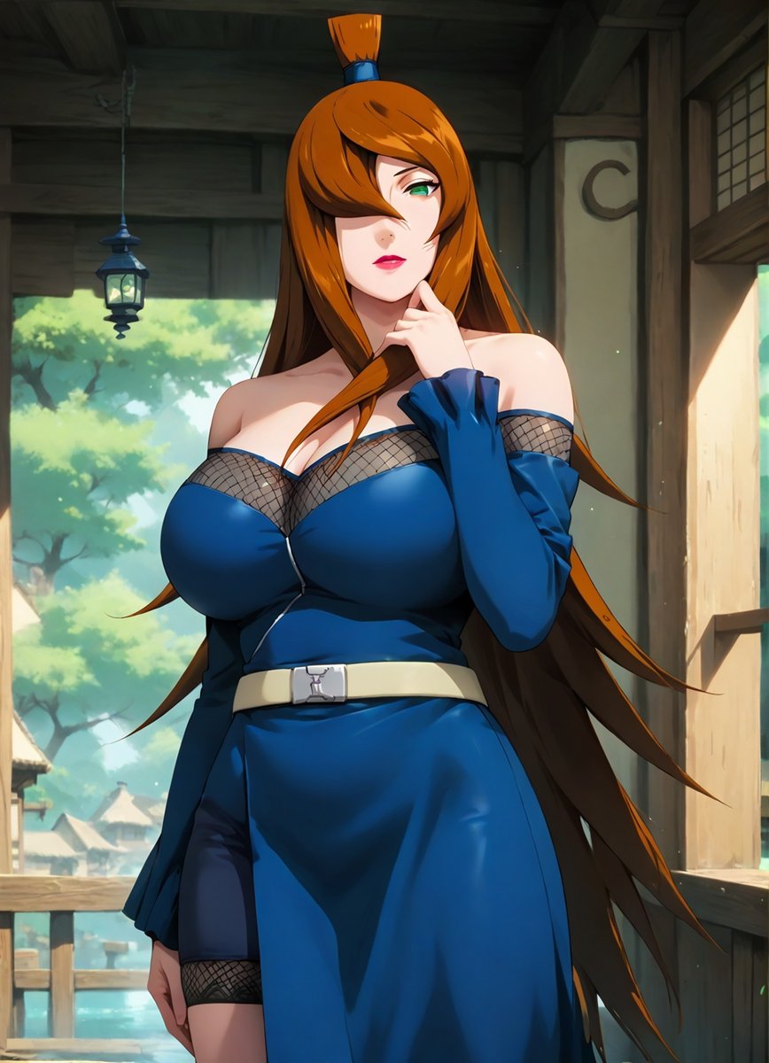 Shy MILF - Mei Terumi 照美メイ 乳出し-pixiv插画-作品交流服务