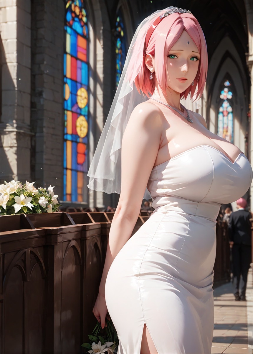 图片[6]-Sakura – Wedding, Office, Dress-pixiv插画-作品交流服务