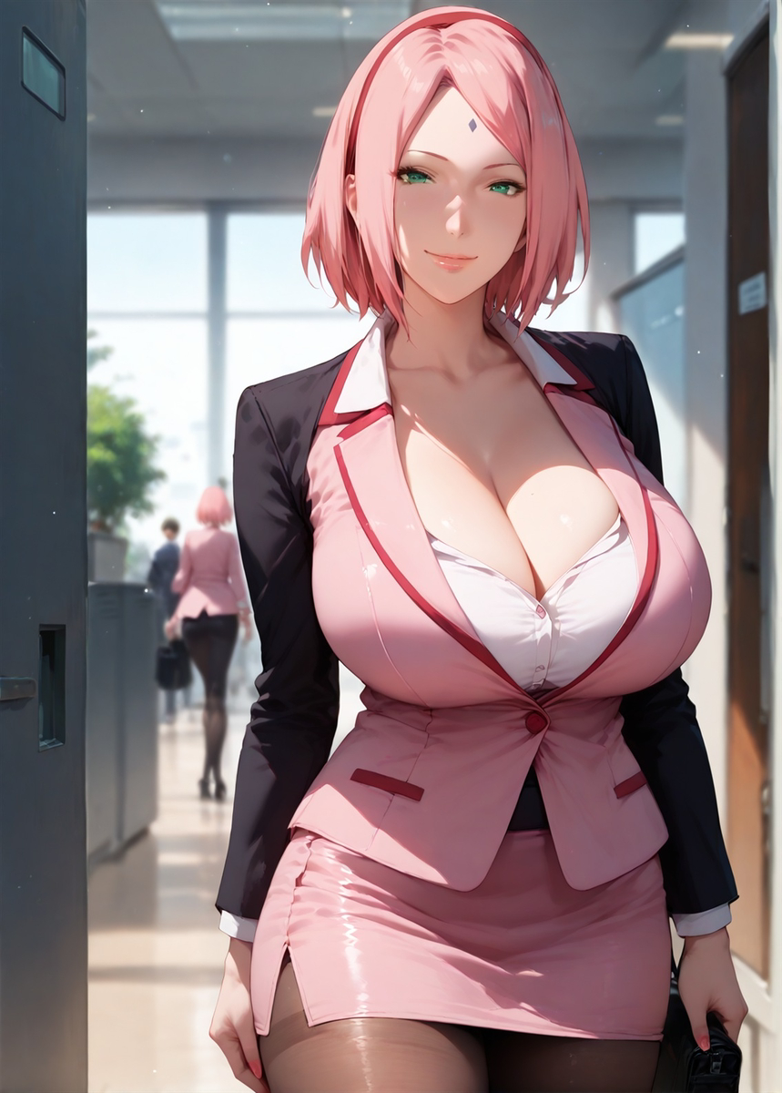 Sexy Costumes - SAKURA [MILF]-pixiv插画-作品交流服务