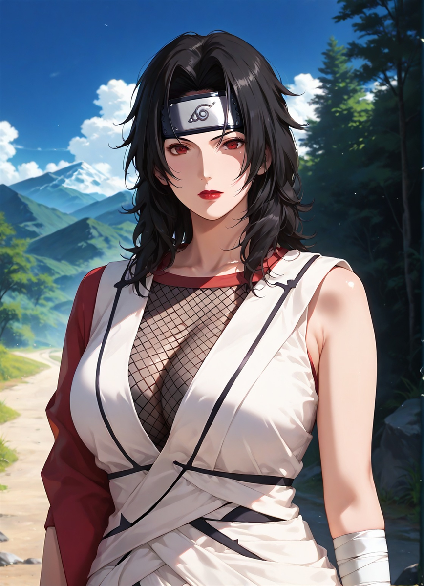 夕日紅 Kurenai Yuuhi - NARUTO 野外-pixiv插画-作品交流服务