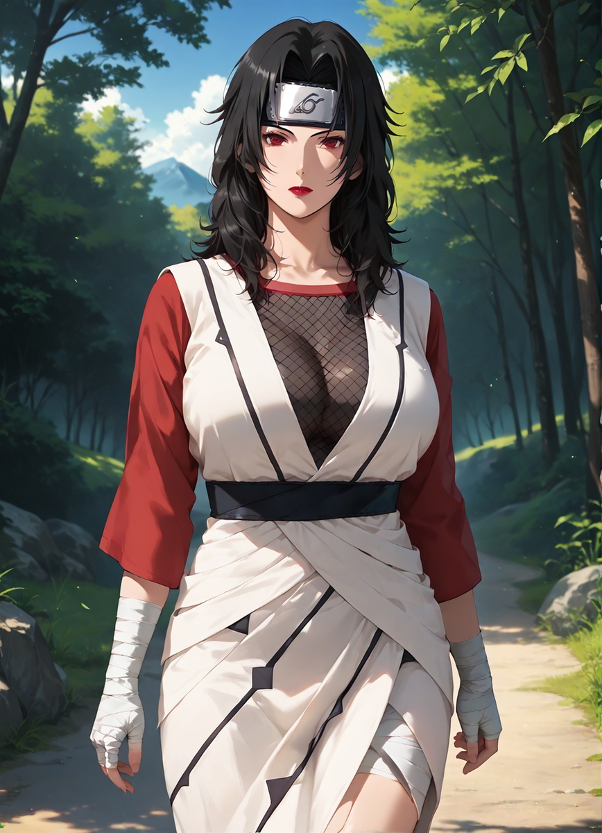夕日紅 Kurenai Yuuhi - NARUTO 野外-pixiv插画-作品交流服务