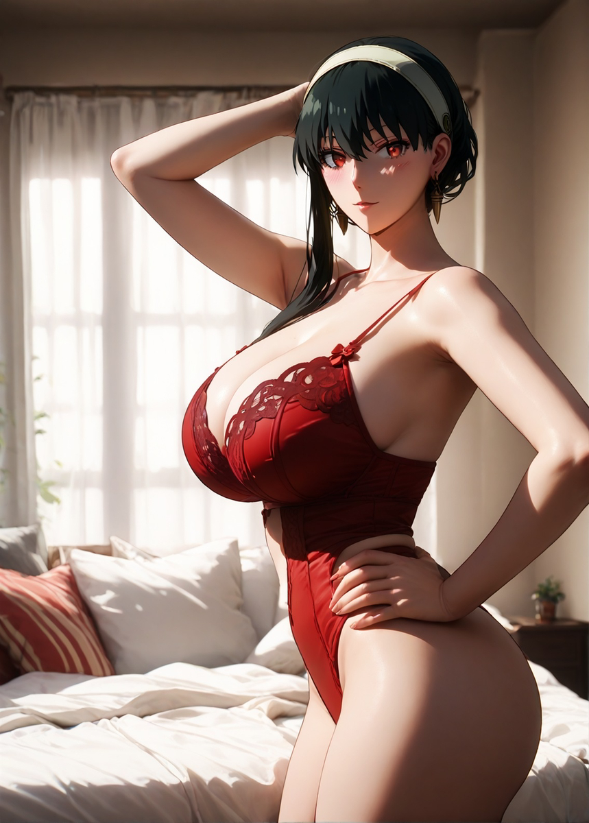 图片[5]-Sexy Lingerie [MILF] YOR FORGER-pixiv插画-作品交流服务