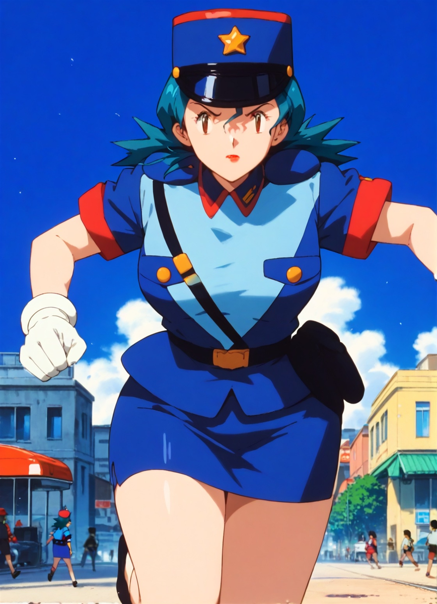 Office Jenny - POLICE WOMAN 制服-pixiv插画-作品交流服务