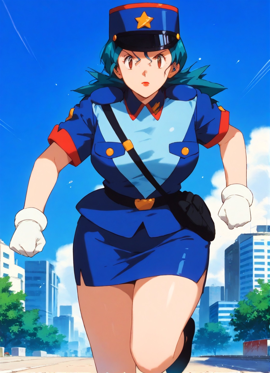 Office Jenny - POLICE WOMAN 制服-pixiv插画-作品交流服务