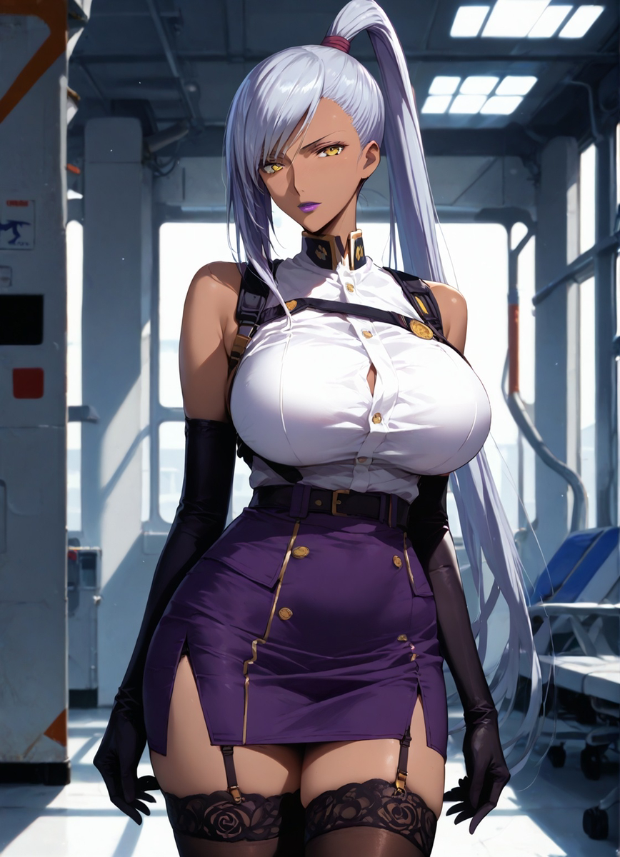 Villetta Nu - Military Woman-pixiv插画-作品交流服务