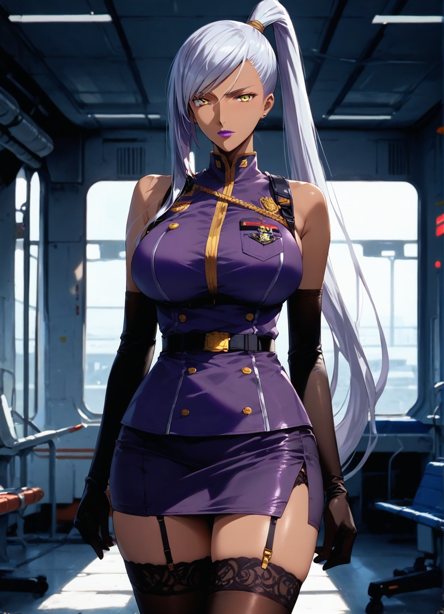 Villetta Nu - Military Woman-pixiv插画-作品交流服务