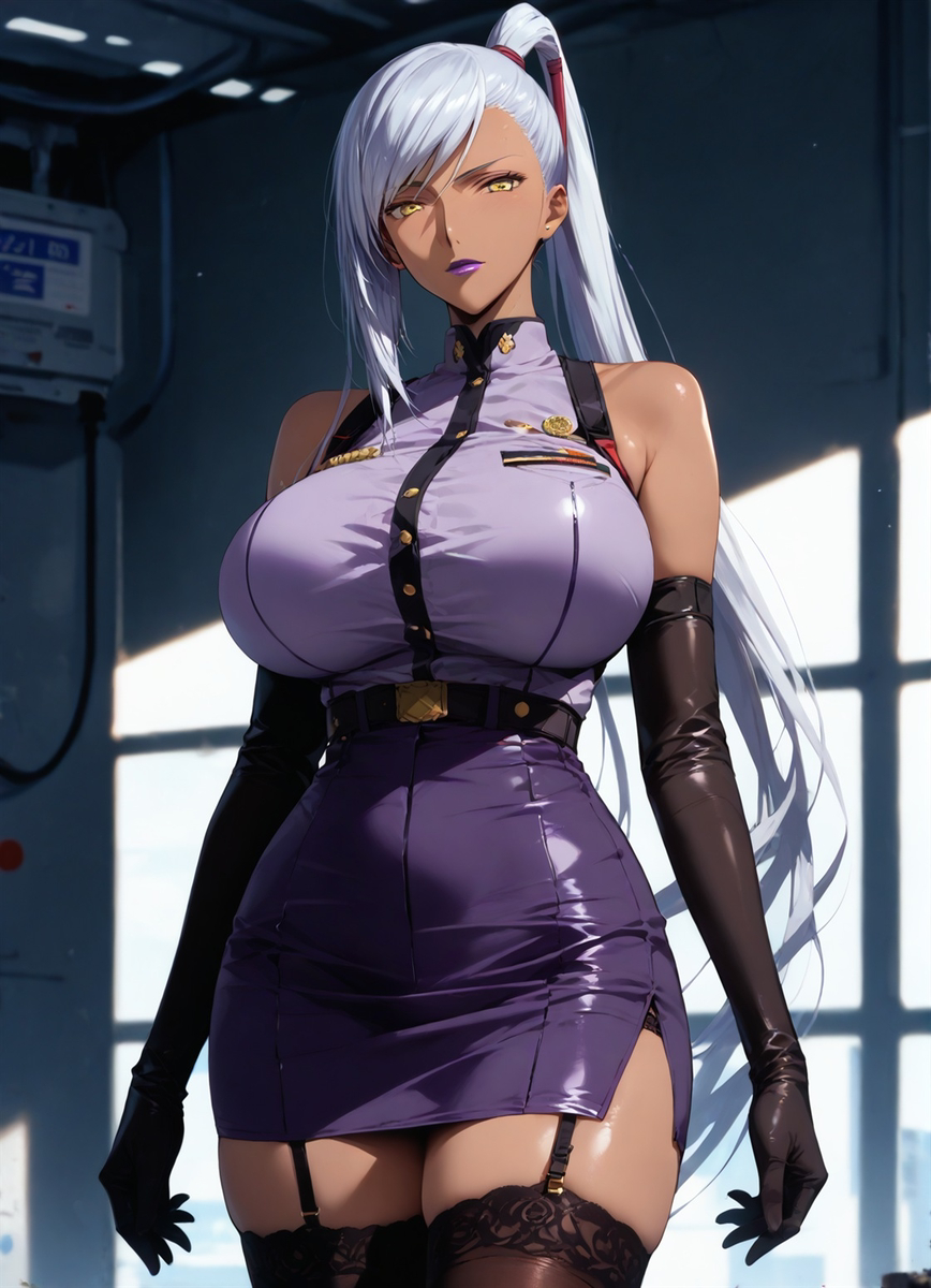 Villetta Nu - Military Woman-pixiv插画-作品交流服务