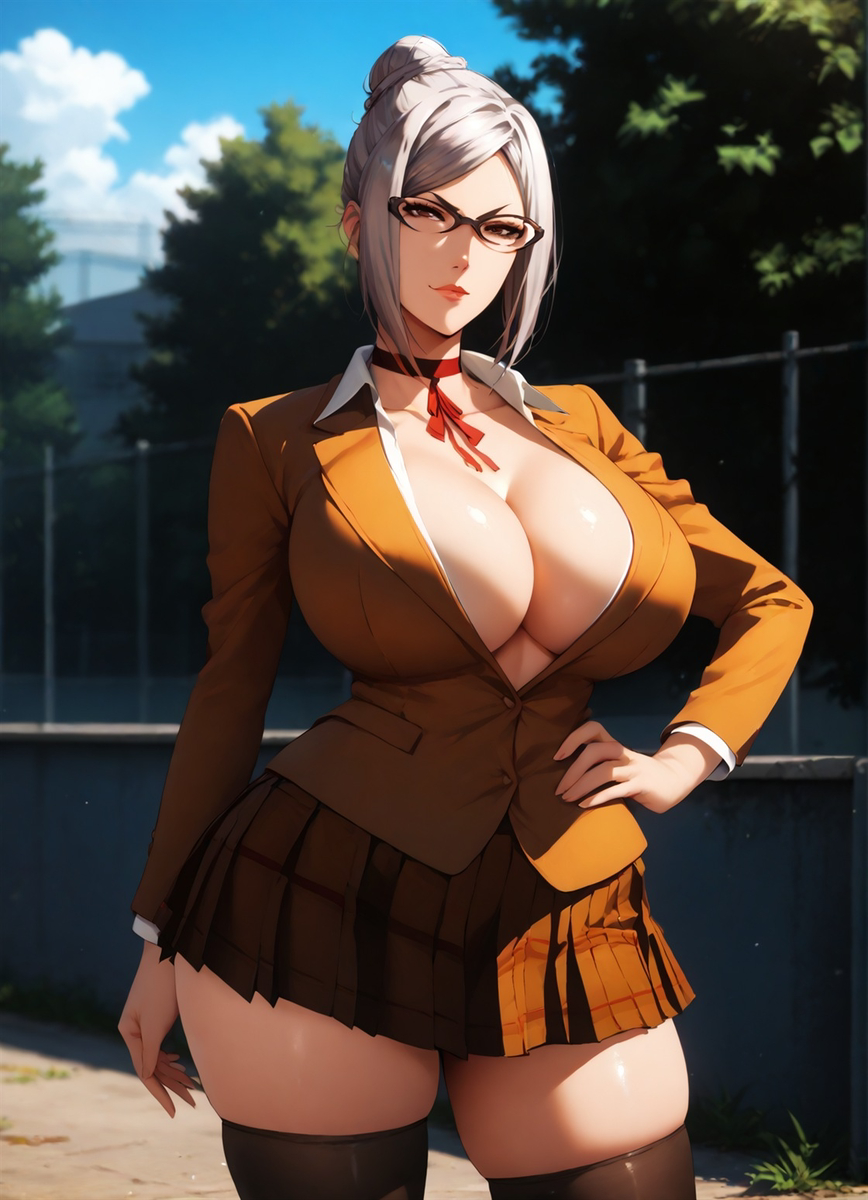 Big Tits Out! Meiko Shiraki-pixiv插画-作品交流服务