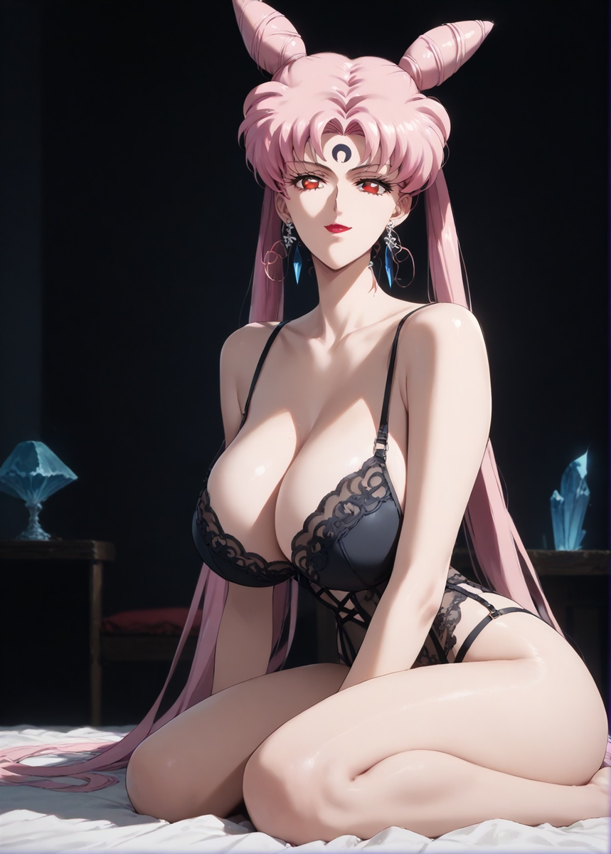 图片[6]-Retro Lingerie – Black Lady-pixiv插画-作品交流服务