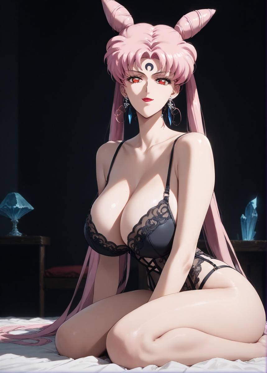 图片[6]-Retro Lingerie – Black Lady-pixiv插画-作品交流服务