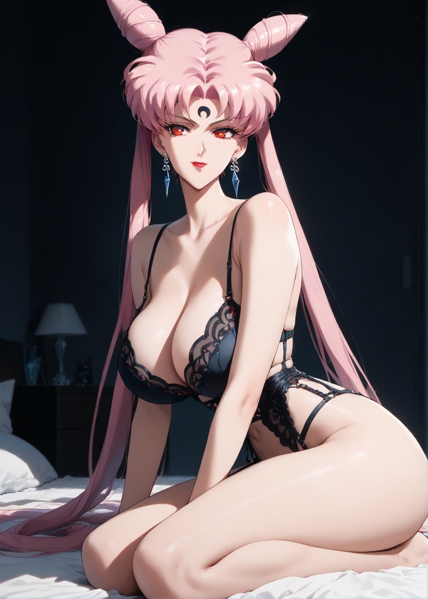 图片[7]-Retro Lingerie – Black Lady-pixiv插画-作品交流服务