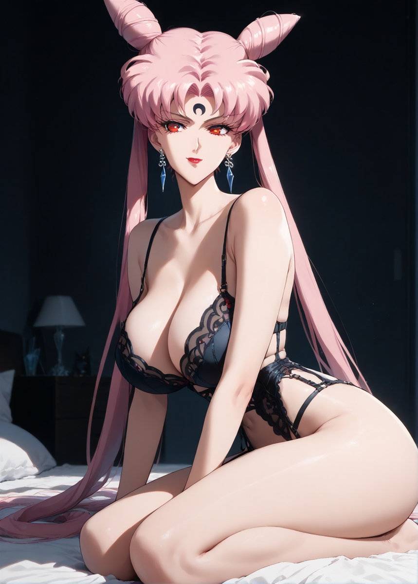 图片[7]-Retro Lingerie – Black Lady-pixiv插画-作品交流服务