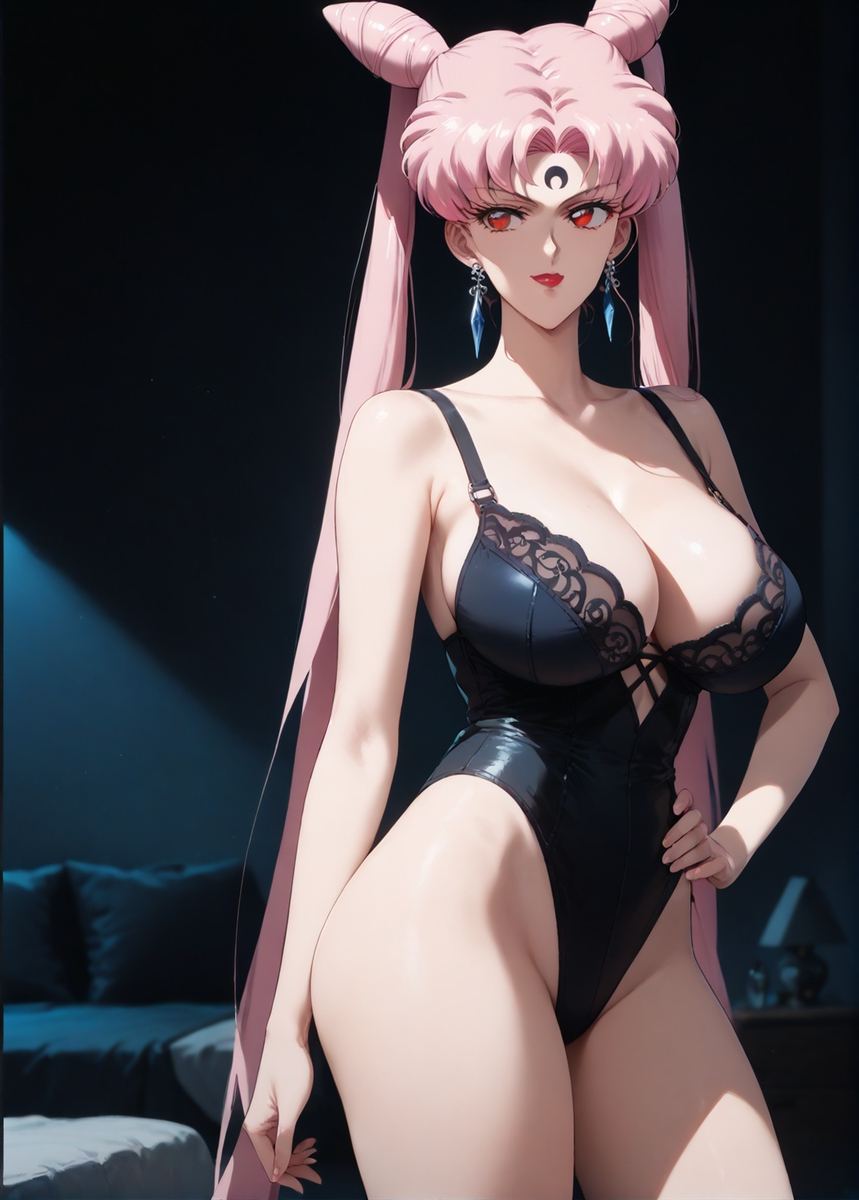 图片[8]-Sexy Black Lingerie [MILF]-pixiv插画-作品交流服务