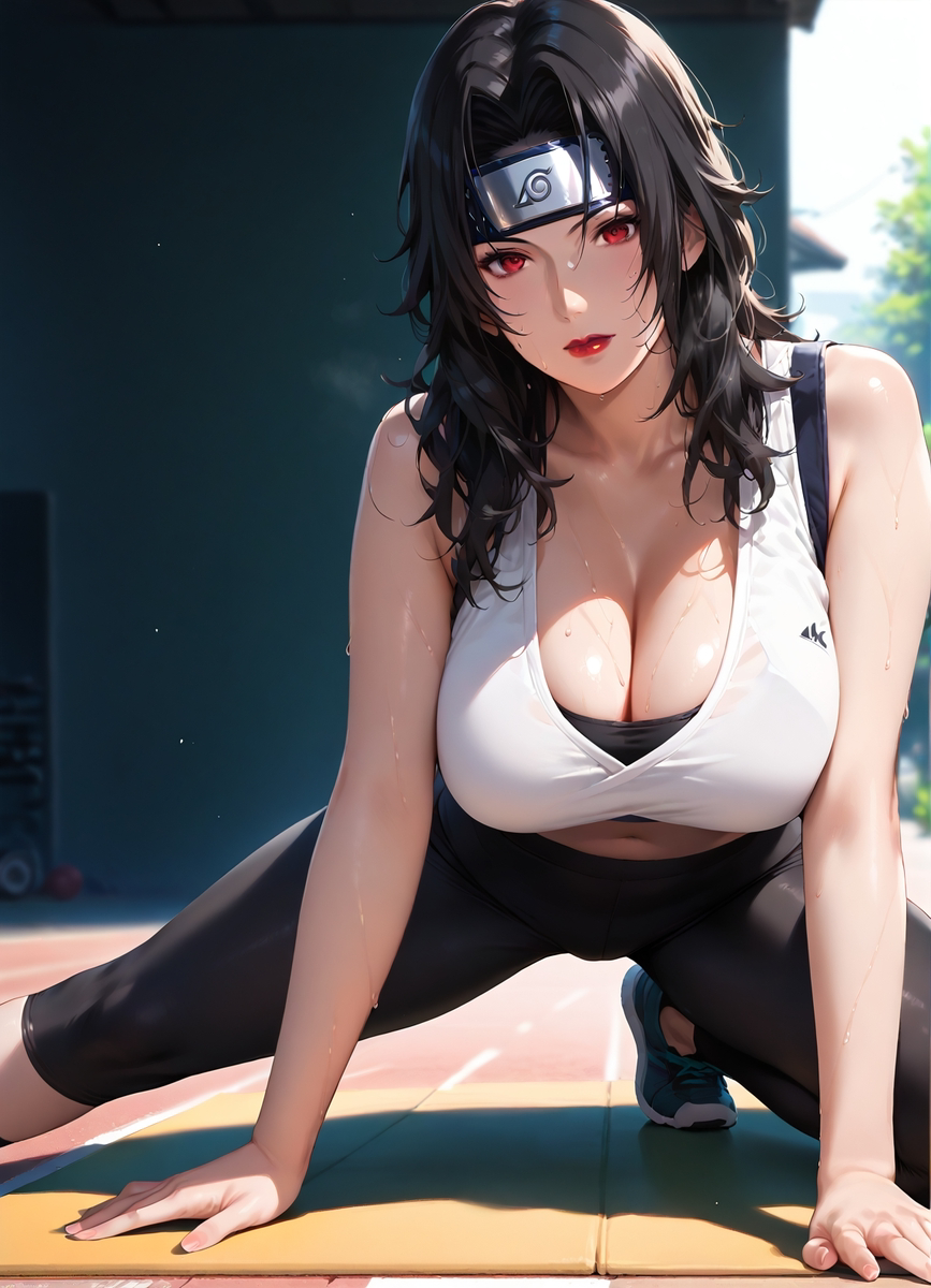 图片[11]-KURENAI in GYM [MILF-MASTER]-pixiv插画-作品交流服务
