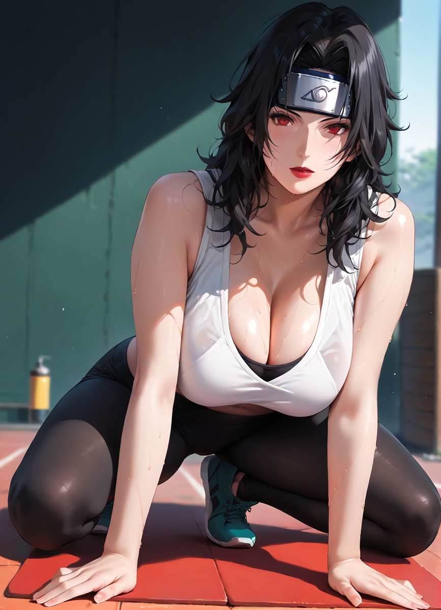 图片[5]-KURENAI in GYM [MILF-MASTER]-pixiv插画-作品交流服务