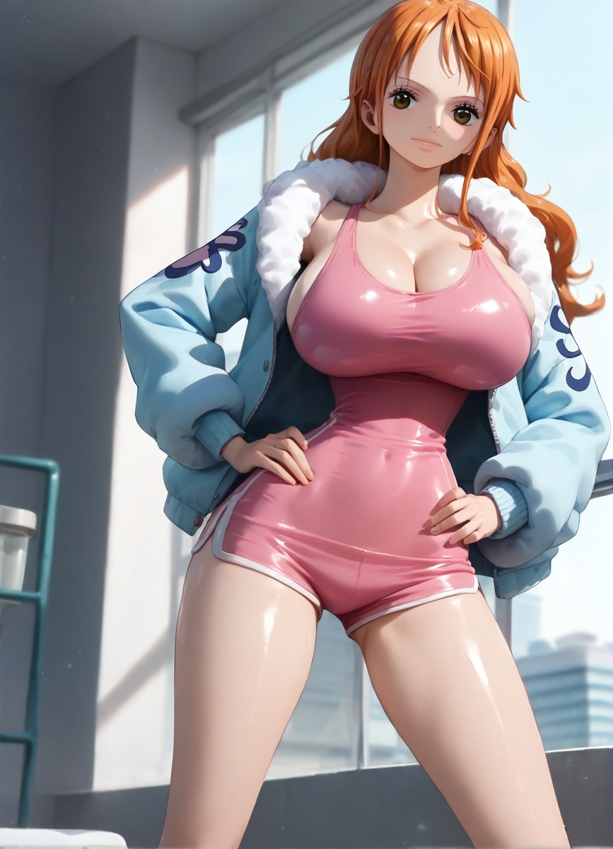 NAMI - Dress + Huge Breasts-pixiv插画-作品交流服务