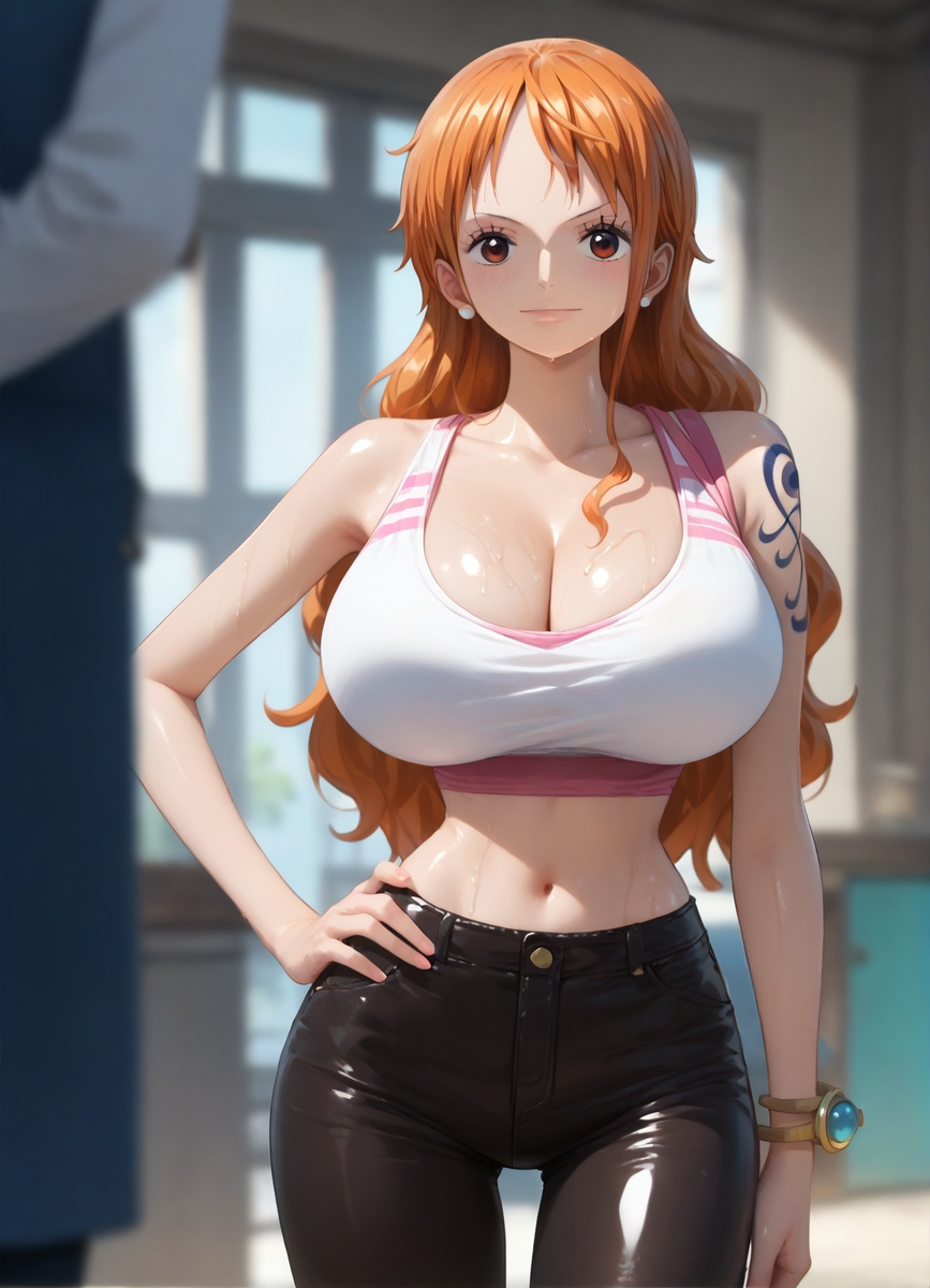 图片[10]-NAMI – Dress + Huge Breasts-pixiv插画-作品交流服务