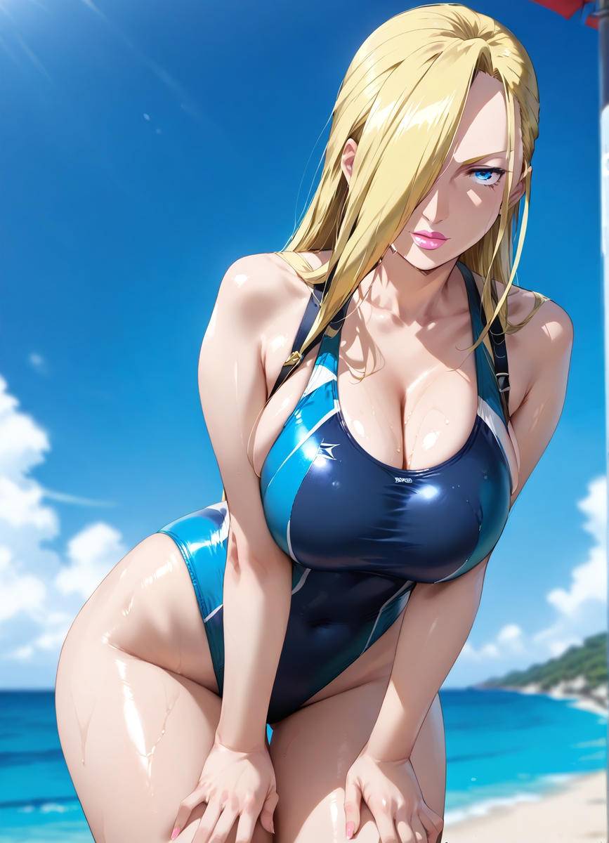 Swimsuit - Olivier Armstrong-pixiv插画-作品交流服务